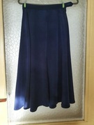 Spódnica elegancka,midi granatowa