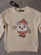 Sweterek świąteczny xs