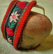 krowi dzwonek alpejski pasterski NA PASIE WIELKI SCHWEIZ TAESCH #4441   