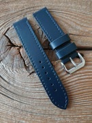 Pasek do zegarka 20 mm ręcznie robiony skóra naturalna handmade 