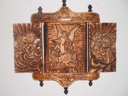 TRYPTY ANIELSKI, rzeźba, płaskorzeźba.