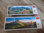 puzzle panoramy dolomity góry i czarnogóra  500 i 1000el 