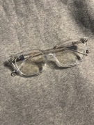 Chrome Hearts okulary transparentne nowe