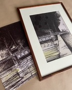 Obraz z widokiem na Sekwanę w Paryżu