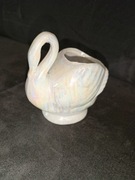Ceramiczna figurka ŁABĘDŹ vintage 