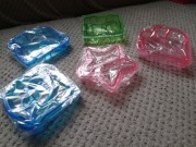 Formy wykrawacze plastikowe duże podwójne 