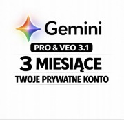 GOOGLE AI PRO + GEMINI ADVANCED | 3 MIESIĄCE | 2TB GOOGLE ONE | GLOBAL PL