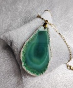 Naszyjnik amulet ochronny z agatem 