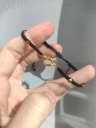 Bransoletka Serduszko-Węzełek - makrama