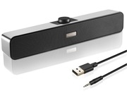 Głośnik komputerowy USB/AUX – Kompaktowy dźwięk