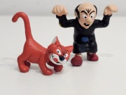 Smerfy The Smurfs Peyo Schleich figurki Gargamel i Kot Klakier