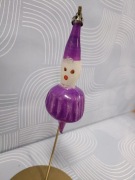 Bombka choinkowa prl laleczka 5 p1