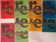 Radioelektronik 1985 zestaw 9 numerów RE 85-2