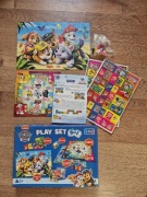 Trefl Play set zestaw gier 6 w 1 Psi patrol PAW Patrol