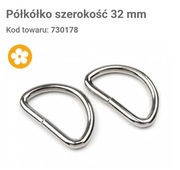 Pół kółko do wyrobu torebek 32mm