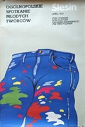 Plakat Spotkania Młodzych Twórców Marszałek 1973