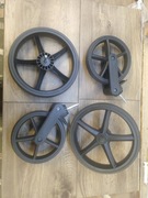 Zestaw kółek do wózka cybex, koła do wózka 200/265mm