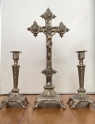 Stary przedwojenny duży Krzyż, Krucyfiks, Pasyjka