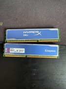 Zestaw 2 kości RAM Kingston HyperX Blu DDR3 8GB 1600MHz CL10 lacznie 16GB