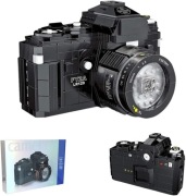 Zestaw klocków seria filmowa aparat kamera retro klocki konstrukcyjne