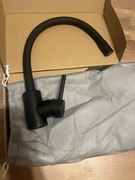 Bateria kuchenna Quadron Elastic czarny mat. Nowa 