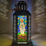 Znicz ręcznie malowany 