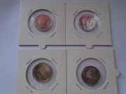 1 frank Kongo, 2004 Pamiatka Jana Pawła II,stan  menniczy,zestaw.