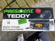 CB radio President Teddy + Antena