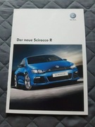 2010 VW Scirocco R Prospekt język niemiecki
