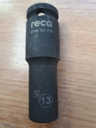 Nasadka udarowa RECA , długa 6-kątna 1/2'' 13mm  NOWA