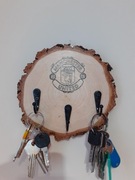 Manchester United. Wieszak na klucze. 