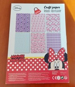 scrapbooking - blok papierów dziecięcych A4, motyw z kreskówki