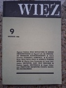 Więź nr 287 (9/1982) Jurgen Habermas; Sokrat Janowicz; Jerzy Krzysztoń
