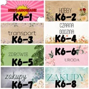 Karty kategorii oszczędzanie kopertowe a6