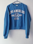 Bluza niebieska damska roz.S/M firmy Pull & Bear Wymiary opis