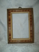 RAMKA BUKOWA Z PRL-u-lata 50 - z mazerunkiem