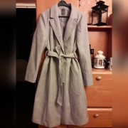 Szary ciepły plaszcz PRIMARK, rozm. 42