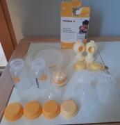 MEDELA FREESTYLE FLEX akcesoria do podwójny LAKTATOR DWUFAZOWY + gratisy