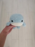 JellyCat wieloryb whale maskotka pluszak na szydełku na prezent