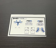 Lego star wars kalkomania clone REX P1