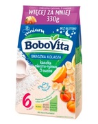 BOBOVITA KASZKA MLECZNO RYŻOWA 3 owoce 330g