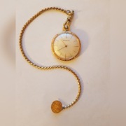 Zegarek Kieszeniowy Dugena Na Łańcuszku 