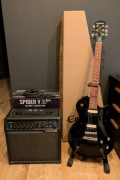 Epiphone Les Paul Studio E1 EB Ebony +Line 6 Spider V 30 MkII +akcesoria