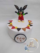 Zestaw Bing ręcznie wykonany z masy cukrowej  Seracino 