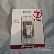 TRANSCEND 256GB mSATA SSD SATA3 3D TLC nowy gw