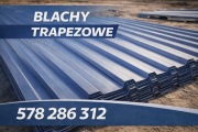 Blachy trapezowe w różnych kolorach i długościach 