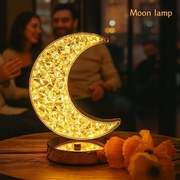 Nowoczesna nocna lampa lampka USB z motywem Księżyca