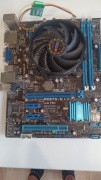 PŁYTA GŁÓWNA ASUS P8B75-M LX Łów EMI +PROCESOR CHŁODZENIE SPRAWNA