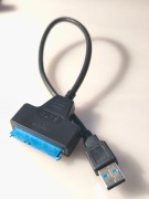 Adapter SATA III do USB 3.0 – Przejściówka do dysku HDD / SSD 2.5 cala