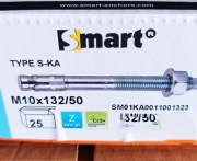 Kotwa pierścieniowa do betonu M10 x 132/50, 25 szt